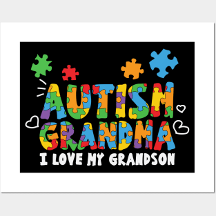 Autism Awareness - Grandma Posters and Art